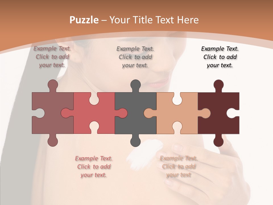 Health Massage Korean PowerPoint Template