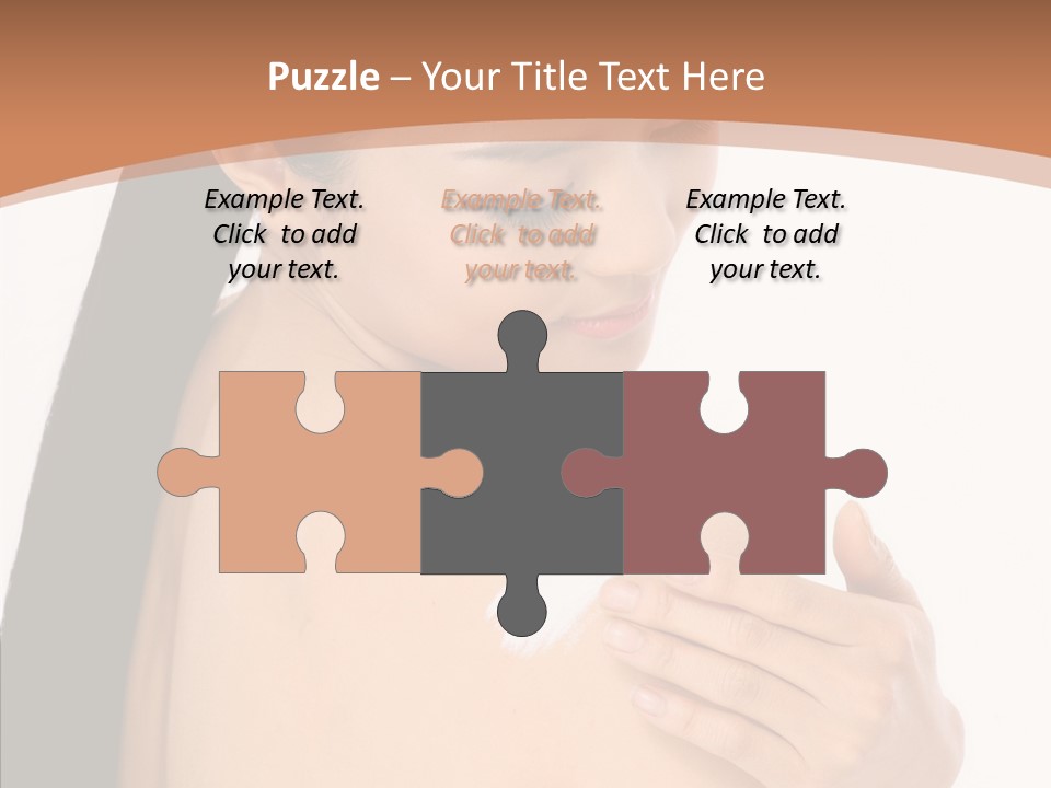 Health Massage Korean PowerPoint Template