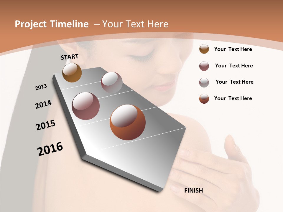 Health Massage Korean PowerPoint Template