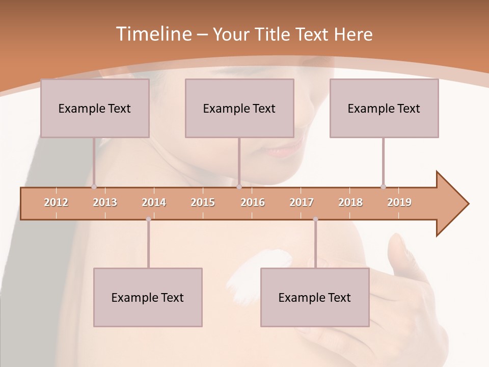 Health Massage Korean PowerPoint Template