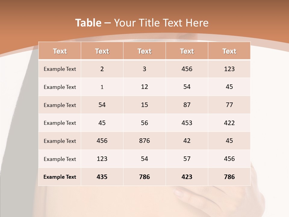 Health Massage Korean PowerPoint Template