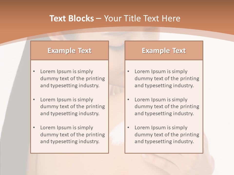 Health Massage Korean PowerPoint Template