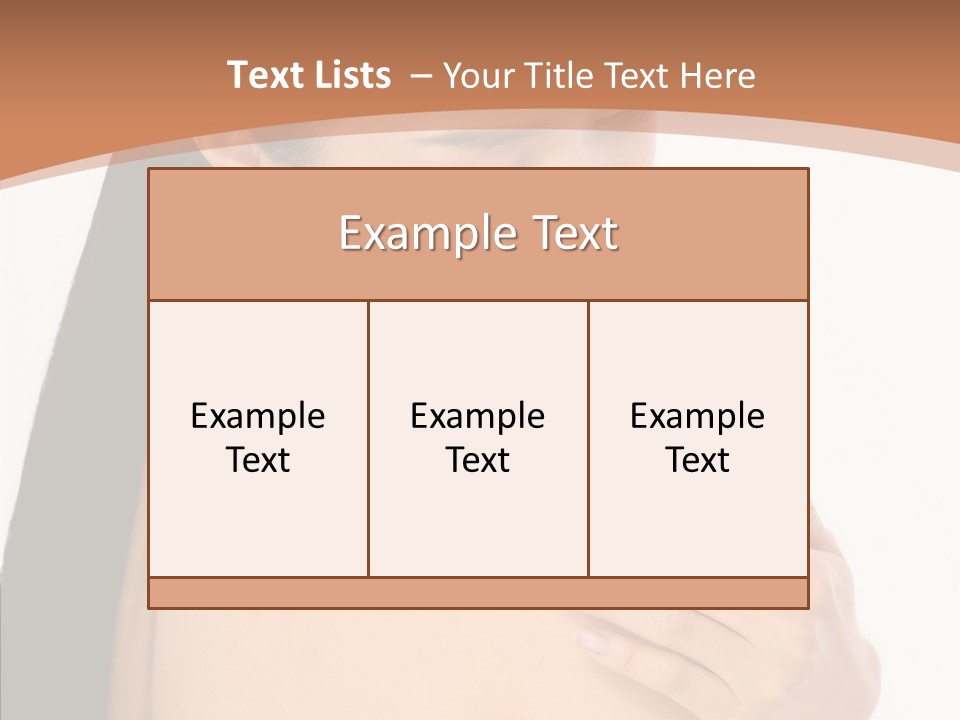 Health Massage Korean PowerPoint Template