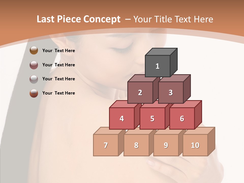 Health Massage Korean PowerPoint Template