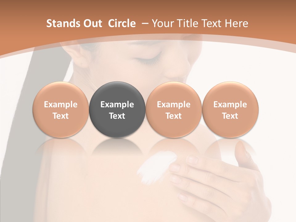 Health Massage Korean PowerPoint Template