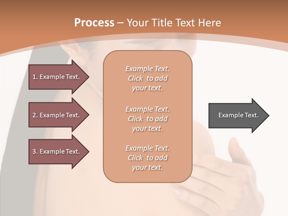 Health Massage Korean PowerPoint Template
