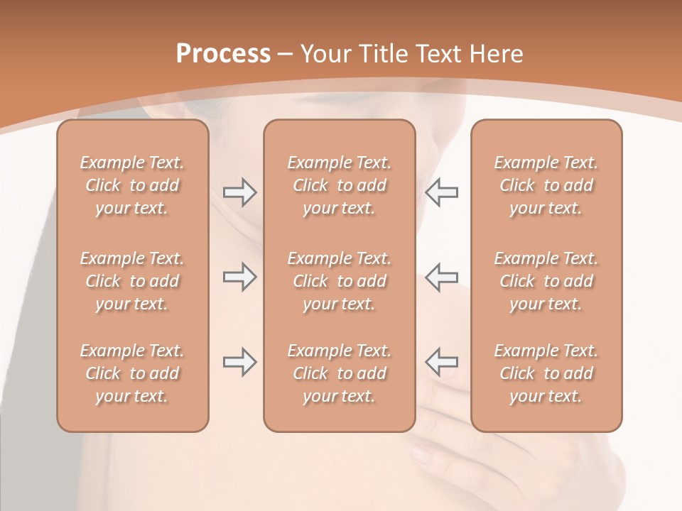 Health Massage Korean PowerPoint Template