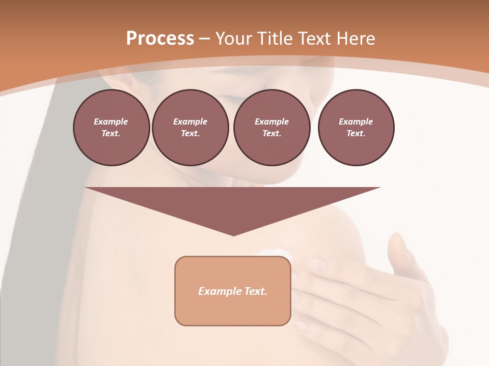 Health Massage Korean PowerPoint Template