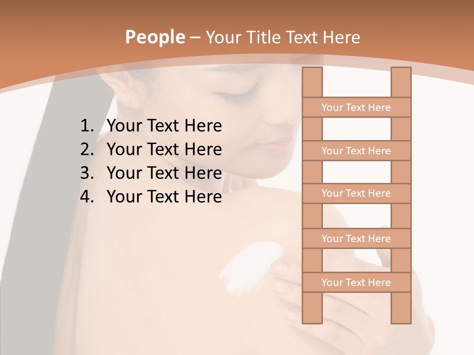 Health Massage Korean PowerPoint Template