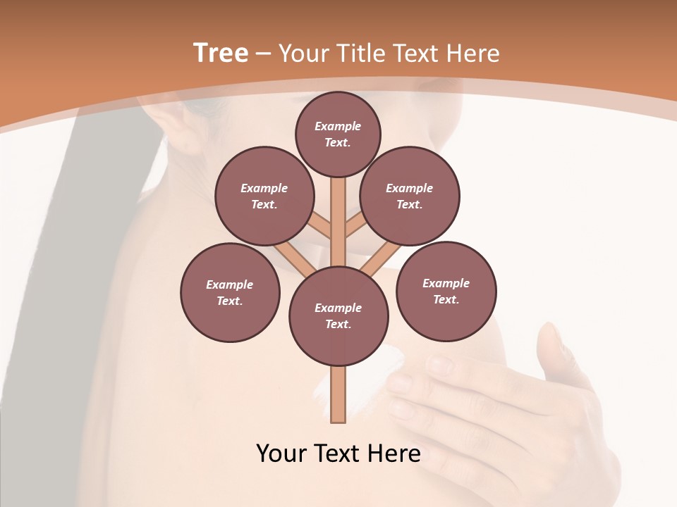 Health Massage Korean PowerPoint Template