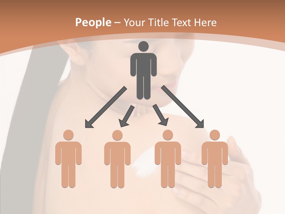 Health Massage Korean PowerPoint Template