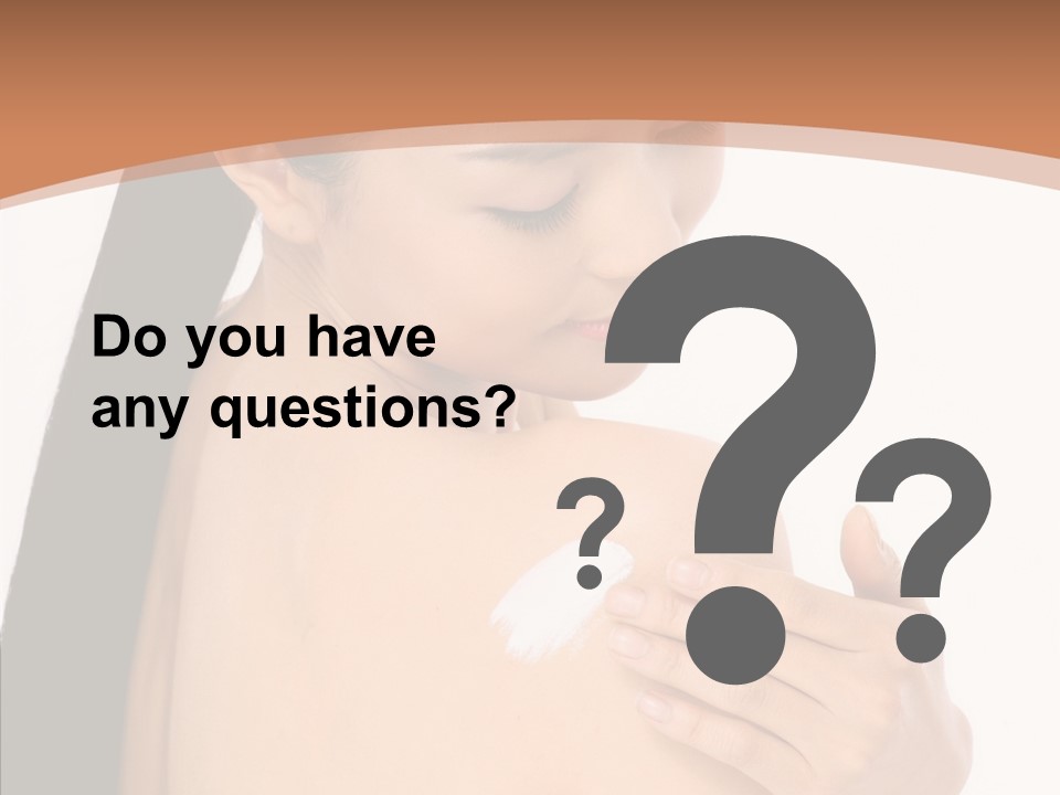 Health Massage Korean PowerPoint Template