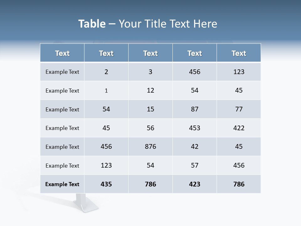 Concrete-Mixer White Industrial PowerPoint Template