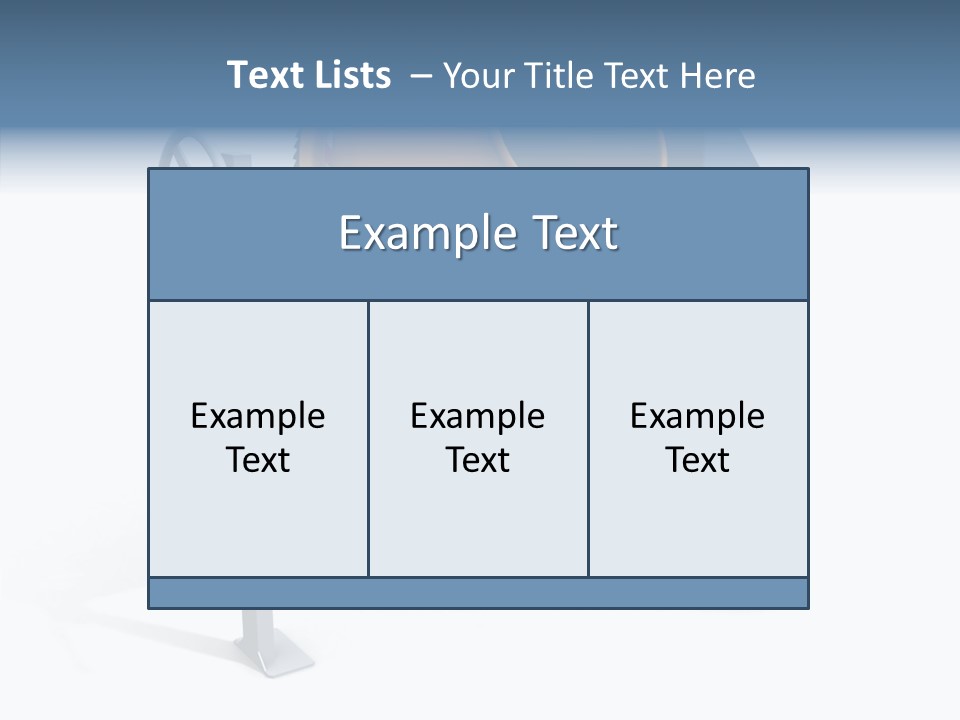 Concrete-Mixer White Industrial PowerPoint Template