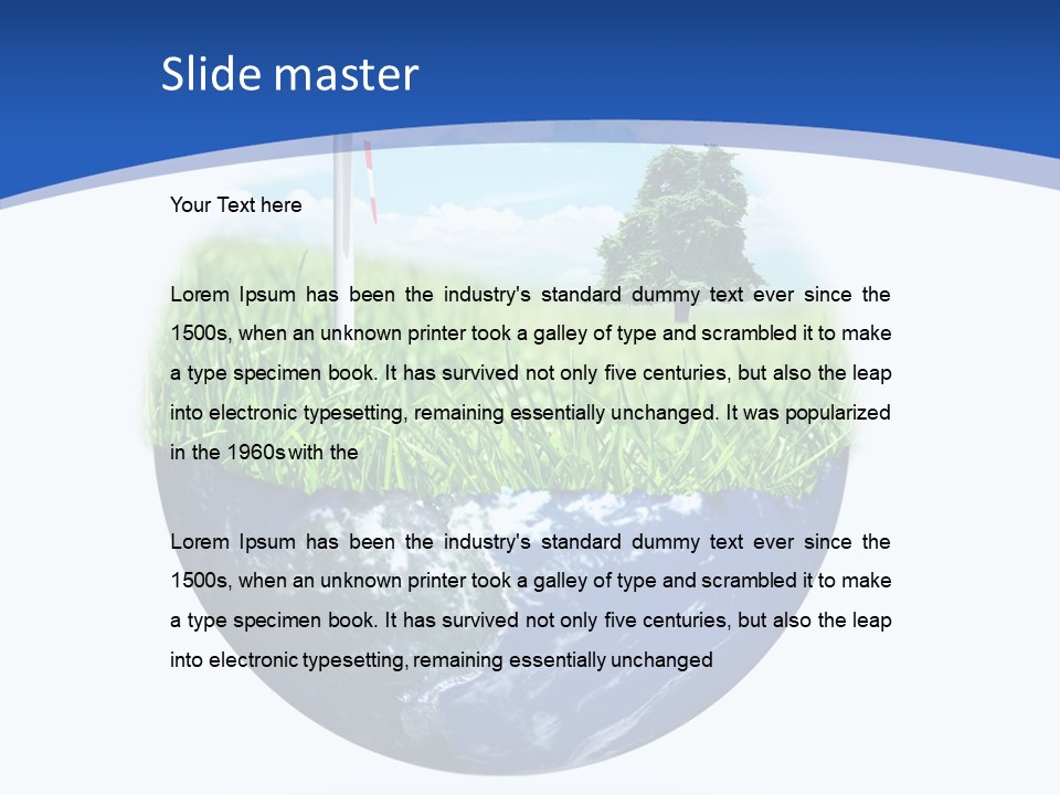 Pollution Process Future PowerPoint Template