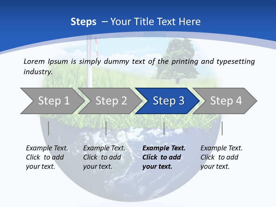 Pollution Process Future PowerPoint Template