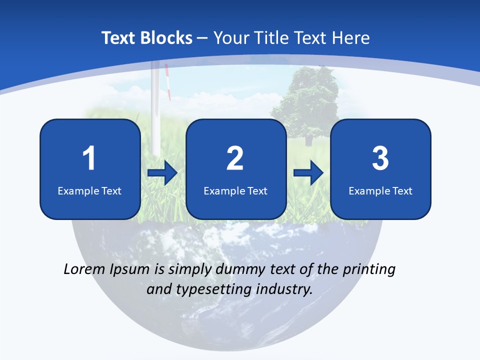 Pollution Process Future PowerPoint Template