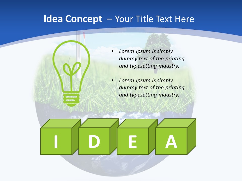 Pollution Process Future PowerPoint Template