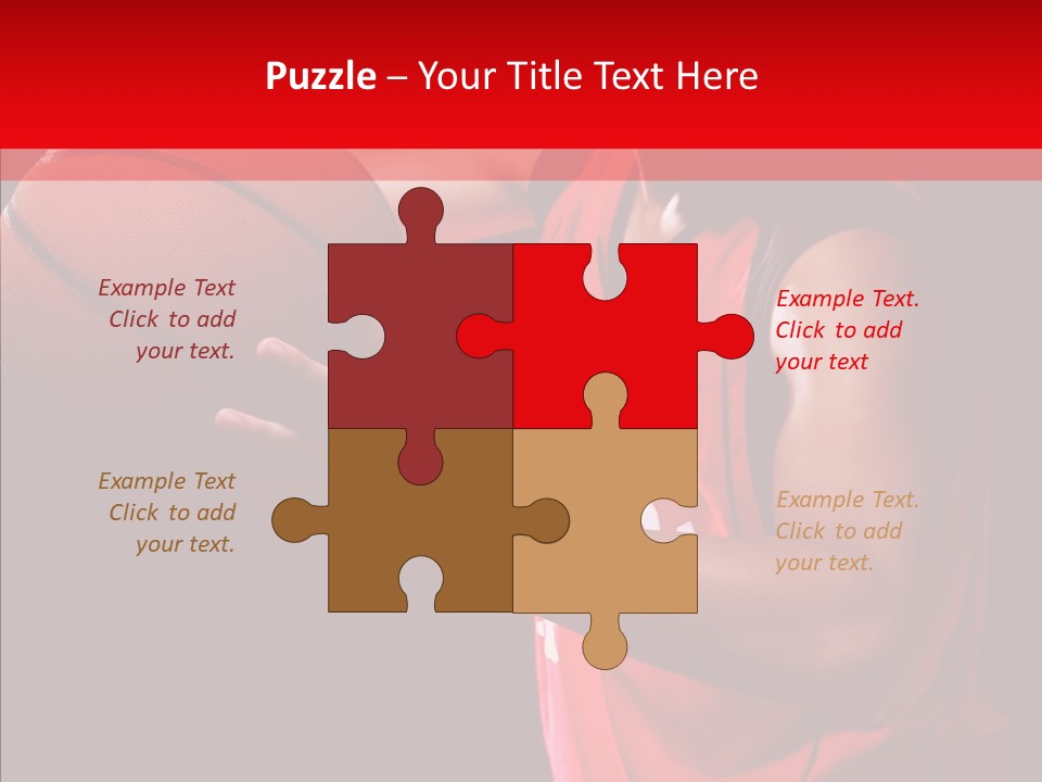 Basket Asian Athletic PowerPoint Template