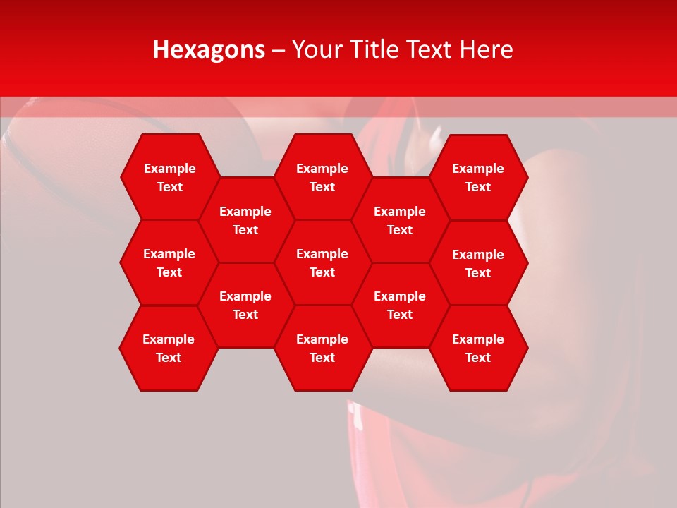 Basket Asian Athletic PowerPoint Template