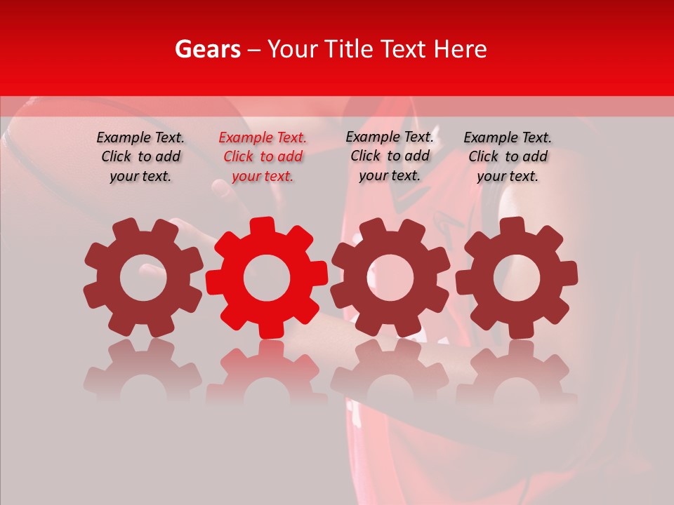 Basket Asian Athletic PowerPoint Template