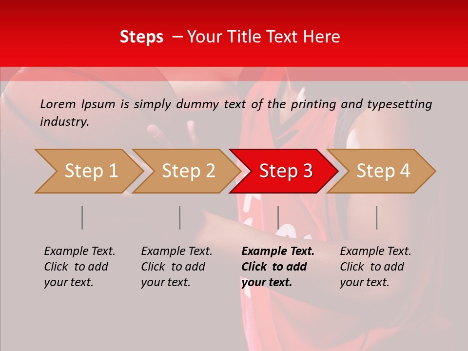 Basket Asian Athletic PowerPoint Template