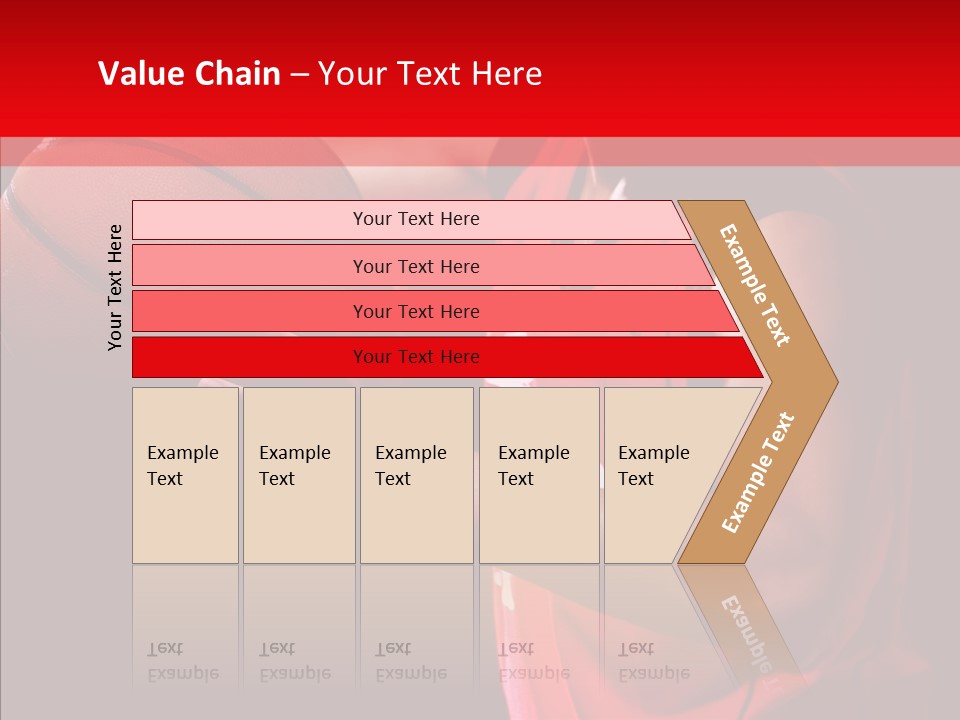 Basket Asian Athletic PowerPoint Template