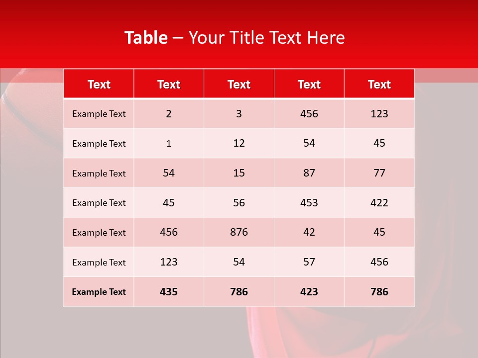 Basket Asian Athletic PowerPoint Template