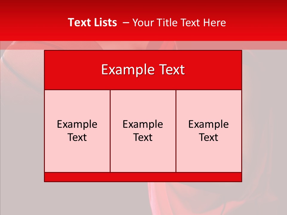 Basket Asian Athletic PowerPoint Template