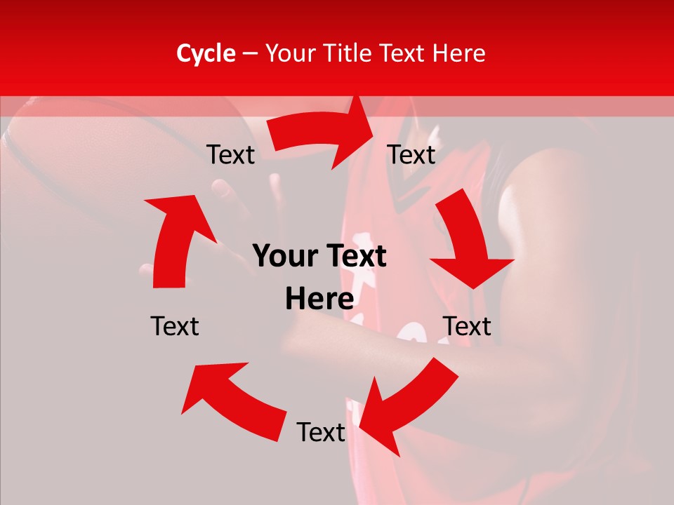 Basket Asian Athletic PowerPoint Template