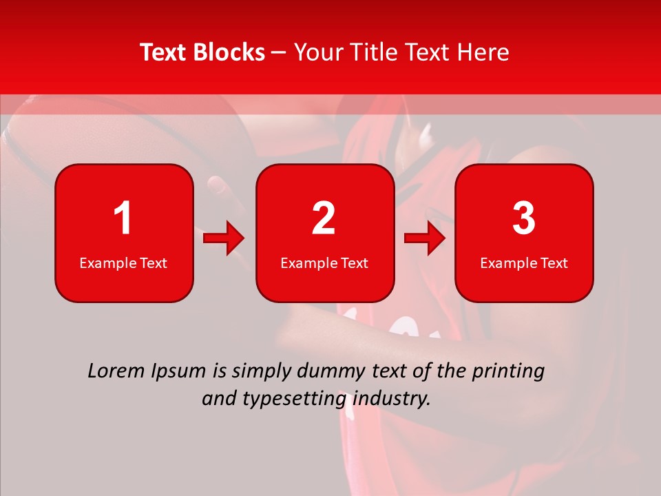 Basket Asian Athletic PowerPoint Template