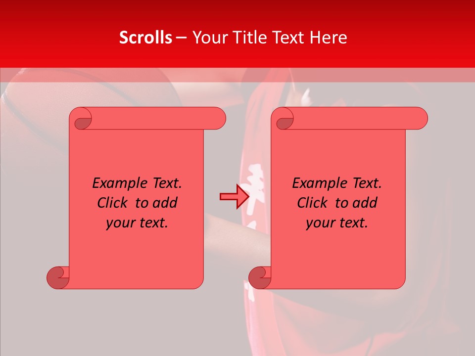 Basket Asian Athletic PowerPoint Template