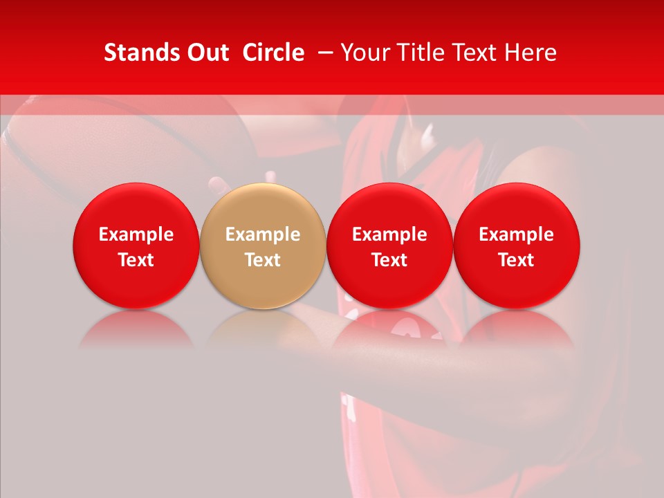 Basket Asian Athletic PowerPoint Template