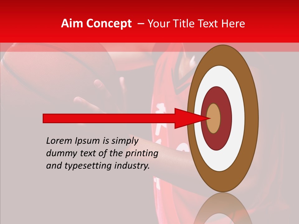 Basket Asian Athletic PowerPoint Template