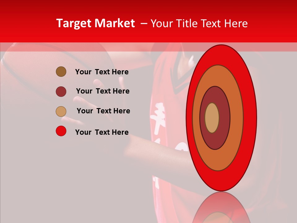 Basket Asian Athletic PowerPoint Template