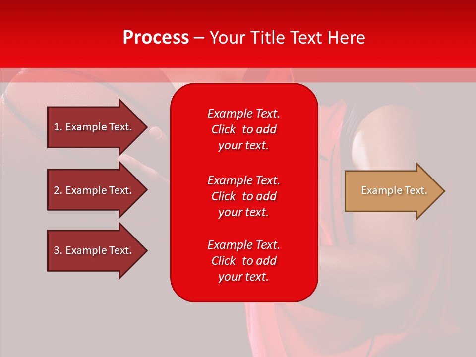 Basket Asian Athletic PowerPoint Template