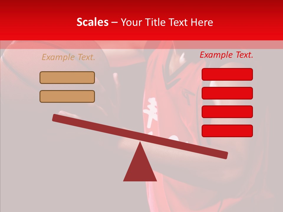 Basket Asian Athletic PowerPoint Template