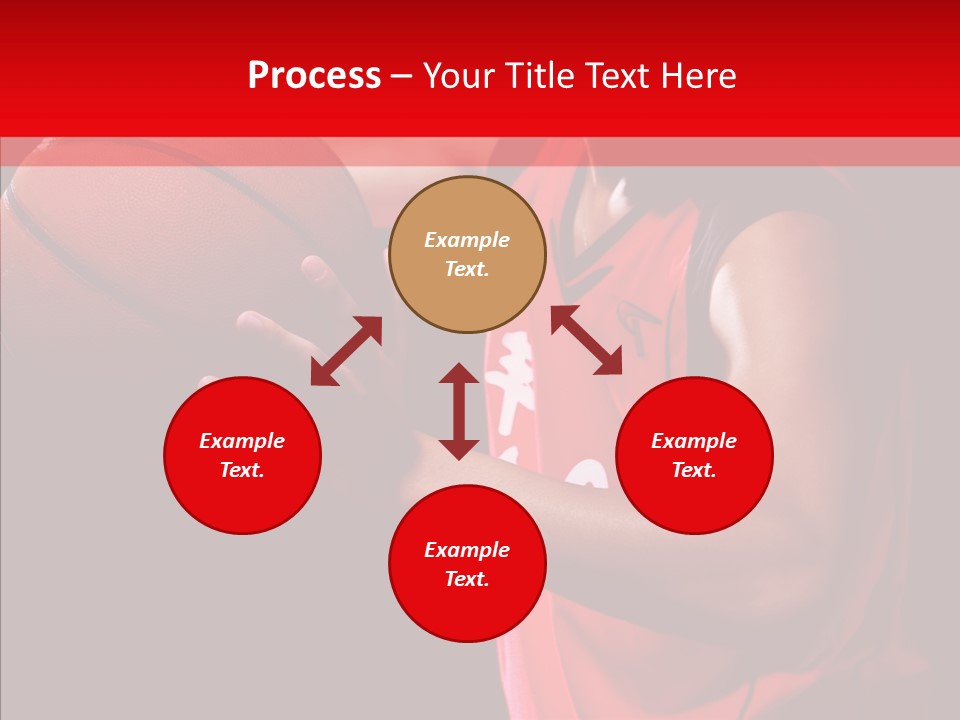 Basket Asian Athletic PowerPoint Template