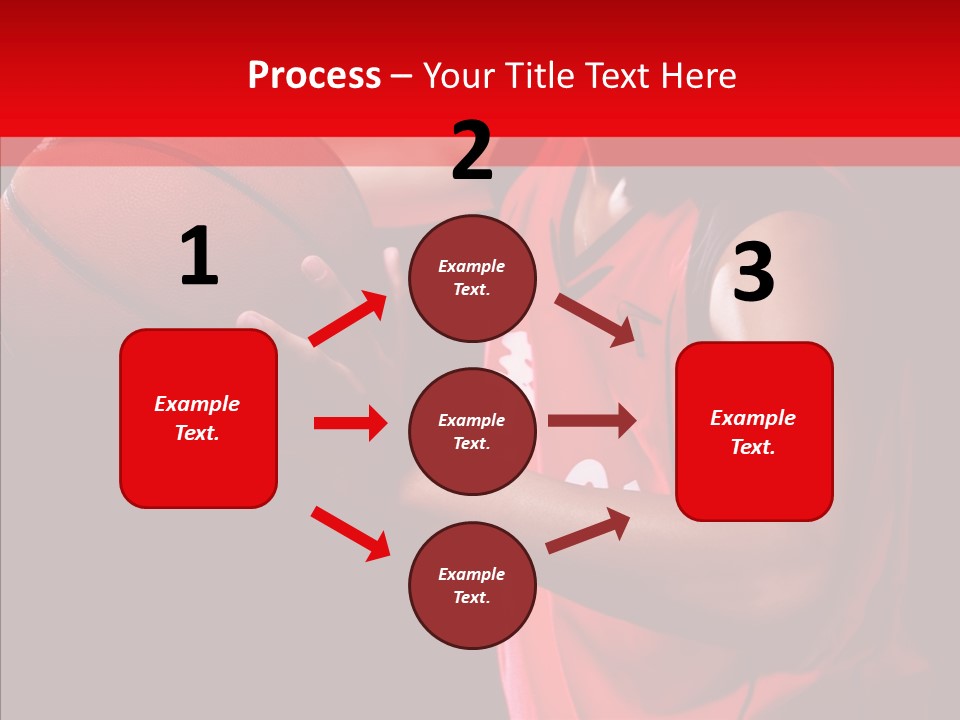 Basket Asian Athletic PowerPoint Template