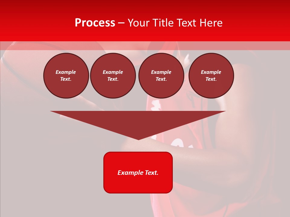 Basket Asian Athletic PowerPoint Template