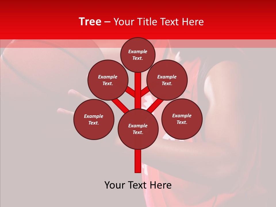 Basket Asian Athletic PowerPoint Template