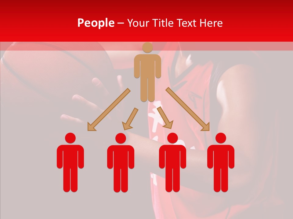 Basket Asian Athletic PowerPoint Template