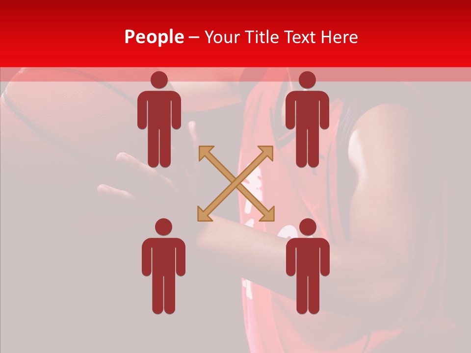 Basket Asian Athletic PowerPoint Template