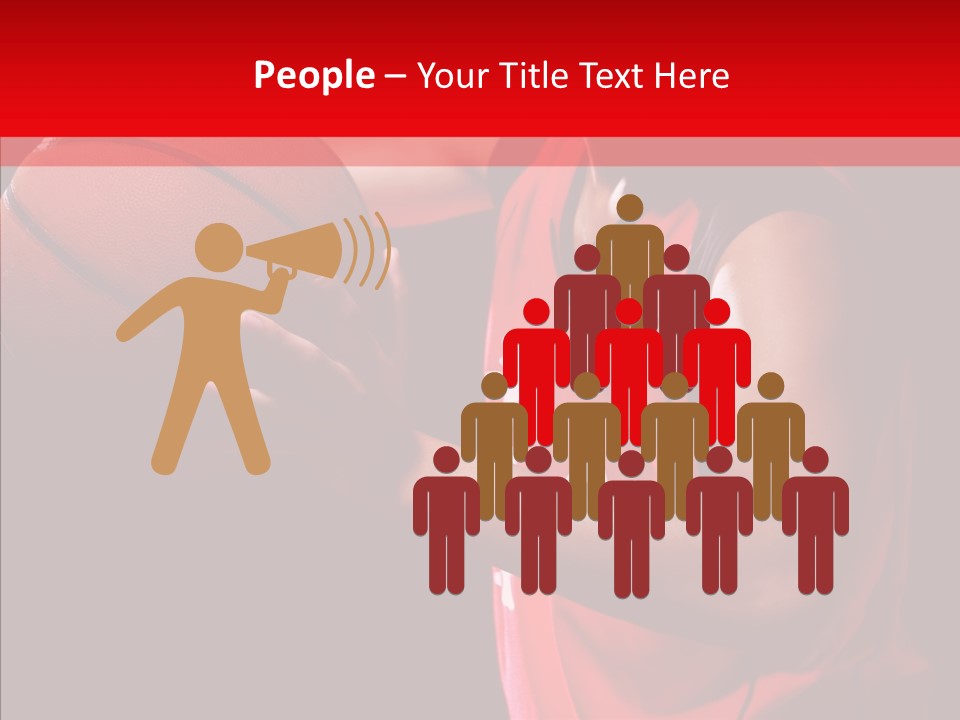 Basket Asian Athletic PowerPoint Template