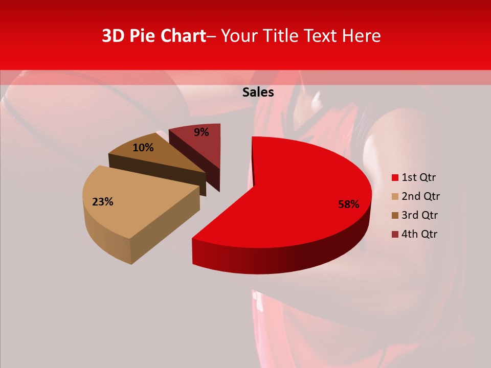 Basket Asian Athletic PowerPoint Template