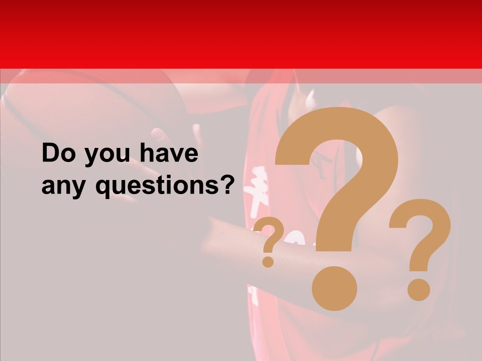 Basket Asian Athletic PowerPoint Template