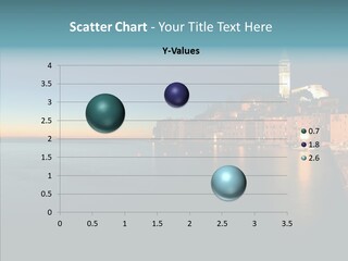 Quietude Setting Belfry PowerPoint Template