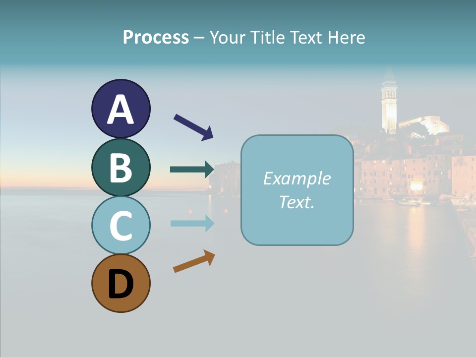 Quietude Setting Belfry PowerPoint Template