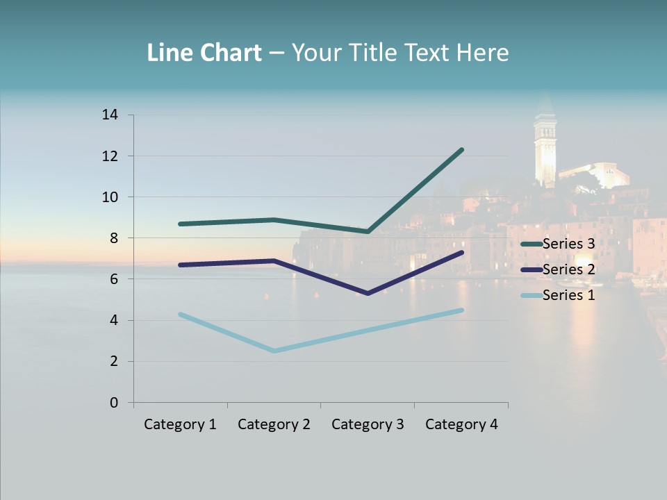 Quietude Setting Belfry PowerPoint Template