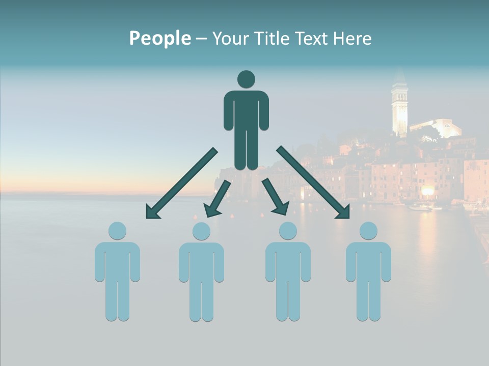 Quietude Setting Belfry PowerPoint Template